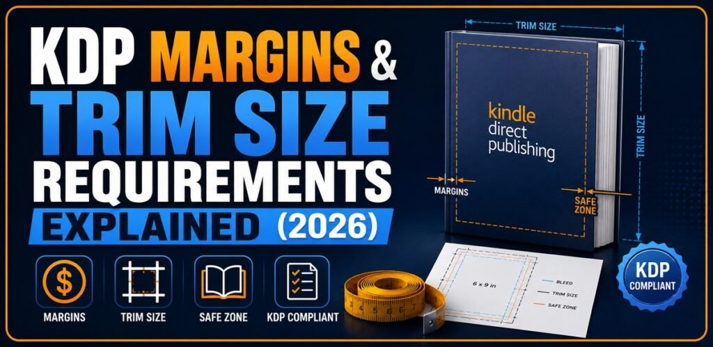 KDP Margins & Trim Size Requirements Explained (2026)